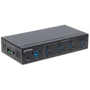 Hub industrial USB 3.0 de 4 puertos